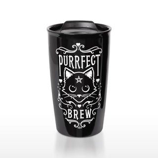 Witches Brew Double Wall Mug - Purrrfect - Done