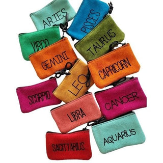 Zodiac Leather Pouches - Done