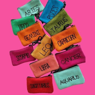 Zodiac Leather Pouches - Done