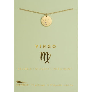 Zodiac Necklaces by Lucky Feather - Virgo - Done