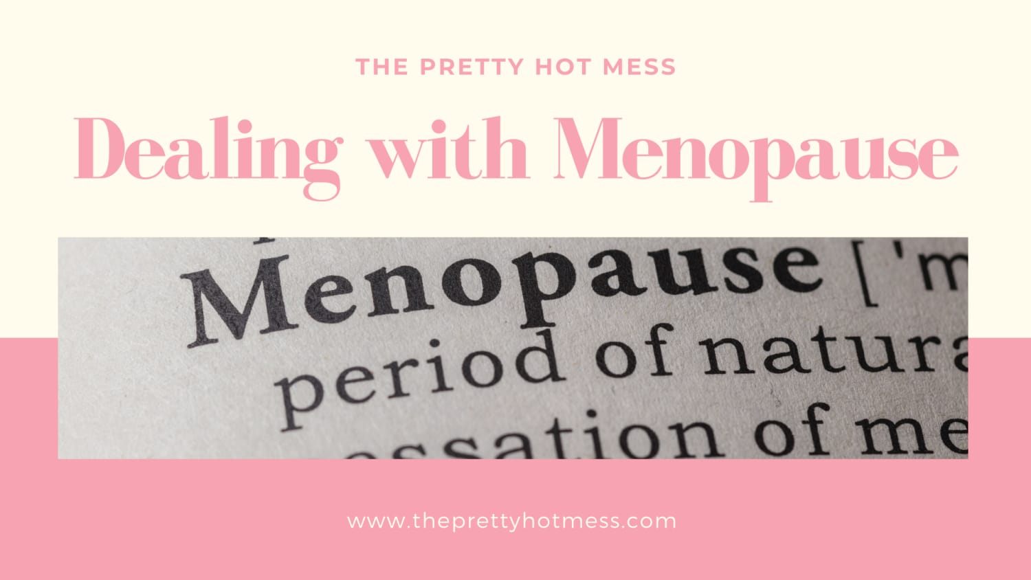 Want to beat up the menopause fairy??