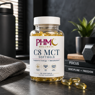 C8 MCT Softgels | PHM Wellness ⚡🧠