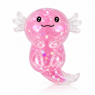 ✨ Glitter Gills Axolotl Squishy