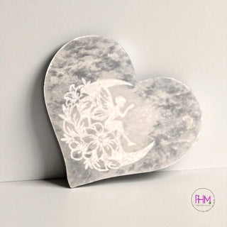 Mystic Selenite Hearts Collection