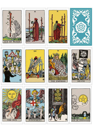 🔮✨ Classic Rider Waite Smith Tarot Book & Card Deck ✨🔮