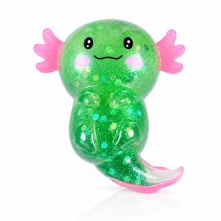 ✨ Glitter Gills Axolotl Squishy