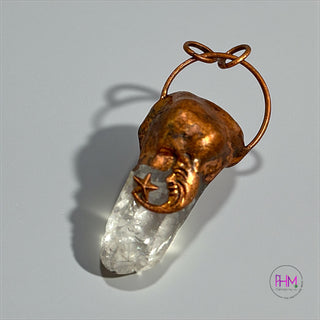 Dreamweaver Celestial Clear Quartz Pendant 🌙