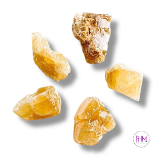 Majickal Honey Calcite Crystal Chunks 🍯