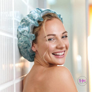Not Your Grandma's Shower Cap | Lemon Lavender 🚿