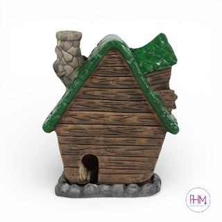 🏡 Enchanted Cottage Back Flow Incense Burner ✨🌿