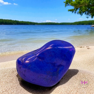 Charmed Titanium Blue Howlite Crystal 💙