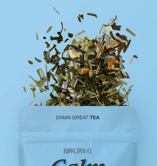 Calm the F Down Green Tea | Improper Co. 🍋🌿