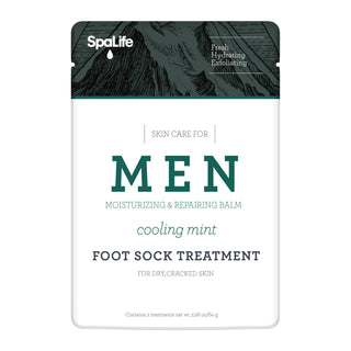 Men’s Cooling Mint Moisturizing Foot Sock Treatment 👣❄️