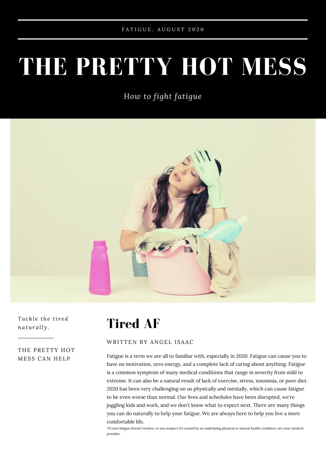 Fatigue: Tired AF