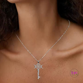 🗝️ The Crossroads Key Necklace | Hekate Collection
