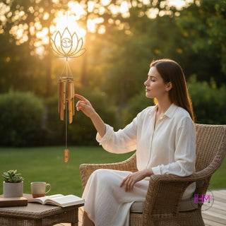Lotus Whisper Wind Chime 🪷