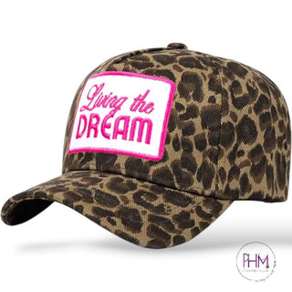 Living the Dream Trucker Hat 🐆✨