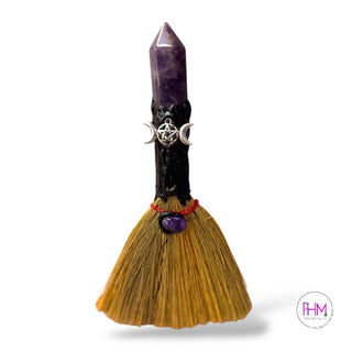 Enchanted Witches Crystal Besom 🧹🔮