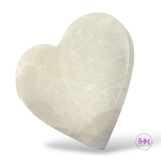 Mystic Selenite Hearts Collection