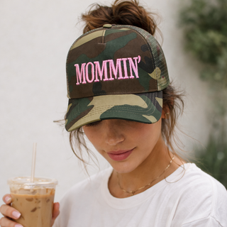 Mommin’ Trucker Hat 🖤✨