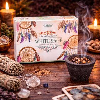 White Sage Sacred Smudge Cups | Goloka 🌱