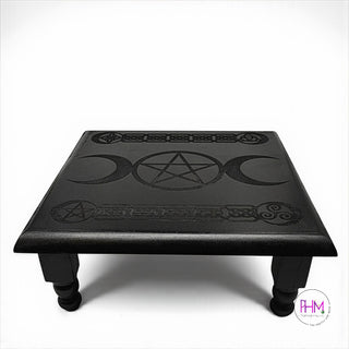 As Above So Below Triple Moon Altar Table 🌙✨🔮