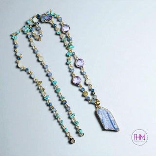 🌙 Lunar Light Kyanite Pendant Necklace 🌙