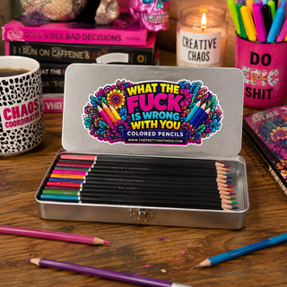 What the F@ck is Wrong With You | Colored Pencil Set