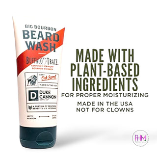 Big Bourbon Beard Wash | Duke Cannon 🪵🥃
