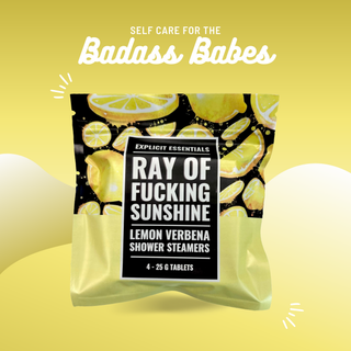 ☀️ Ray of Fucking Sunshine Shower Steamers ✨