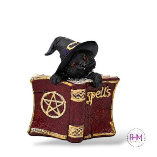 I Cast a Spell On You Black Cat Statue 🐈‍⬛