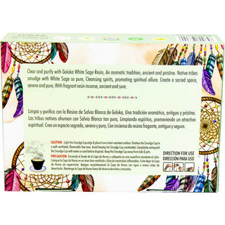 White Sage Sacred Smudge Cups | Goloka