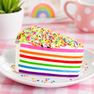 🦄 Jumbo Unicorn Sprinkle Squishy Cake