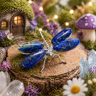 Whimsical Crystal Dragonfly ✨