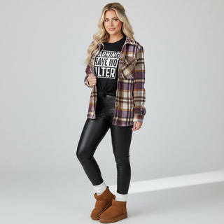 🌜 Midnight Ember Shacket