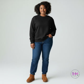 Have The Day You Deserve Crewneck Sweatshirt 😌🖤