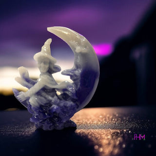 Bewitched Glow-in-the-Dark Witchy Statue 🧙✨
