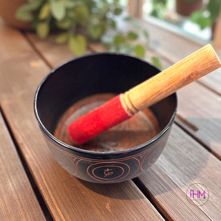 Buddha’s Kiss Hand-Etched Singing Bowl Set ✨
