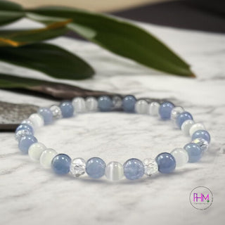 Angel Guidance Crystal Bracelet 🩵