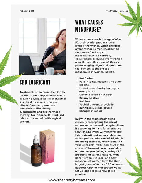 CBD for Menopause?