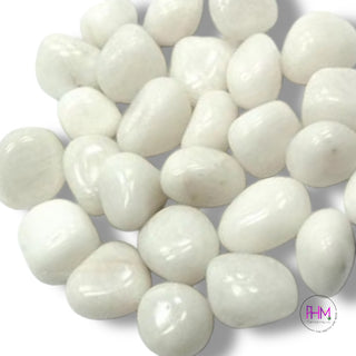 Brazilian White Jade Tumbled Stone 🤍