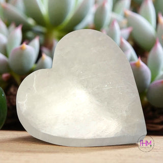 Mystic Selenite Hearts Collection