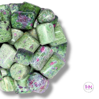 Enchanted Ruby in Fuchsite Tumbled Stone 🩷