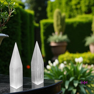 Good Vibes Only Selenite Tower ✨