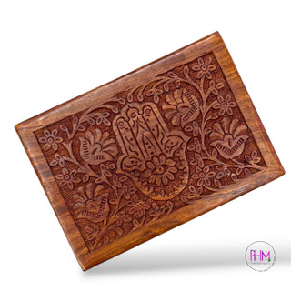 It's All Good Hamsa Hand Wooden Box 🪬