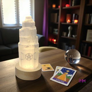 ✨ Goddess Visions Selenite Lamp Collection ✨