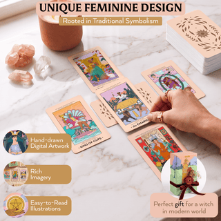Wyspell Feminine Tarot Deck 🔮✨