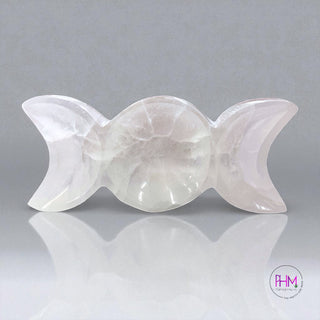 Bewitched Triple Moon Selenite Crystal Dish ✨