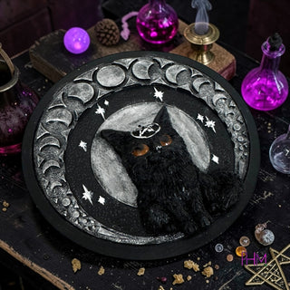 🌙 Moon Magick Black Cat Burner