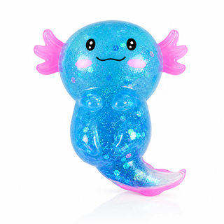 ✨ Glitter Gills Axolotl Squishy